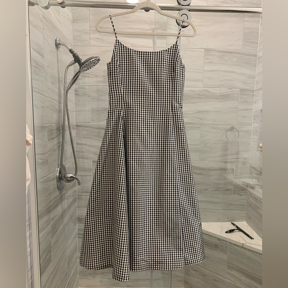 Ralph Lauren Dresses & Skirts - Ralph Lauren Black and White Gingham Midi Dress